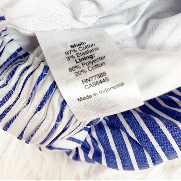 J crew stripe tiered ruffle colorblock midi skirt - Picture 8 of 8